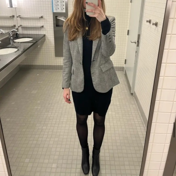 Jason Wu plaid check patterned blazer jacket 17526 - Picture 3 of 13